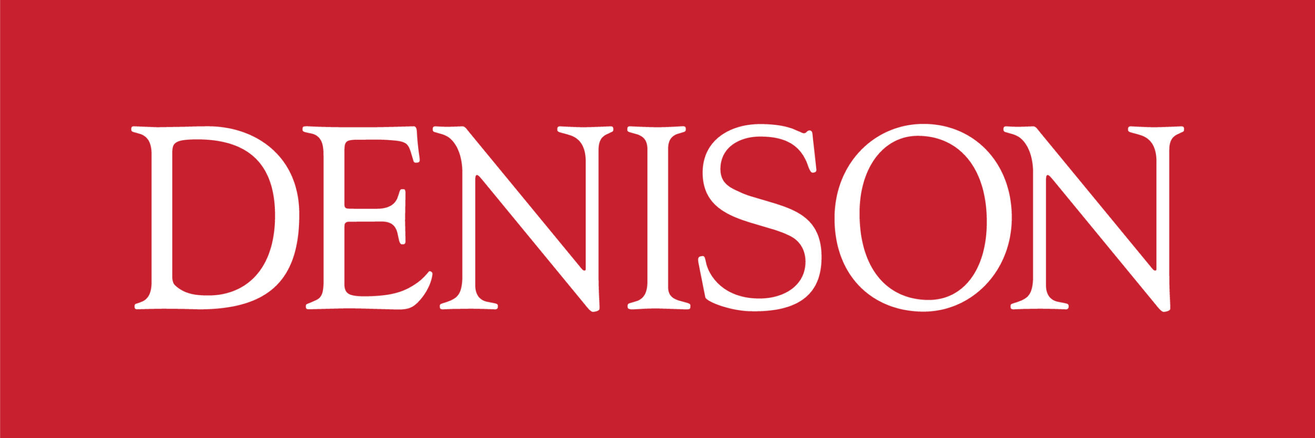 Denison university logo in color